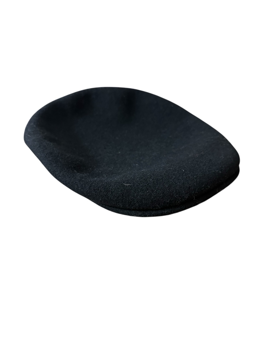 Kangol Black Flat Cap